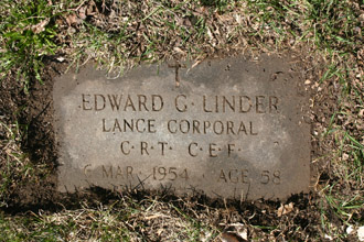 [Headstone, Mt Hope Cemetery, Waterloo]